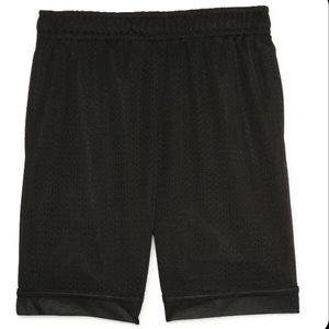 Boys’ Black Mesh Pull-On Shorts from Athletic Works Size XS ~NEW